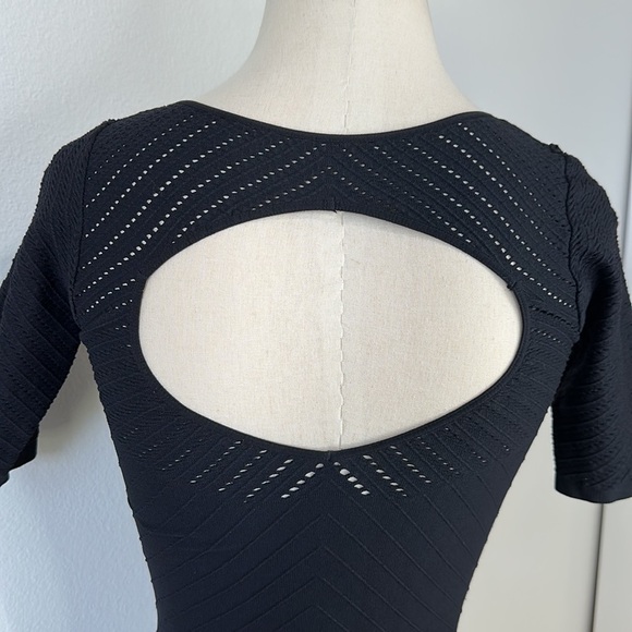 Bebe Skin Tight Bodycon Figure Hugging Mini Dress - XS - Picture 7 of 11